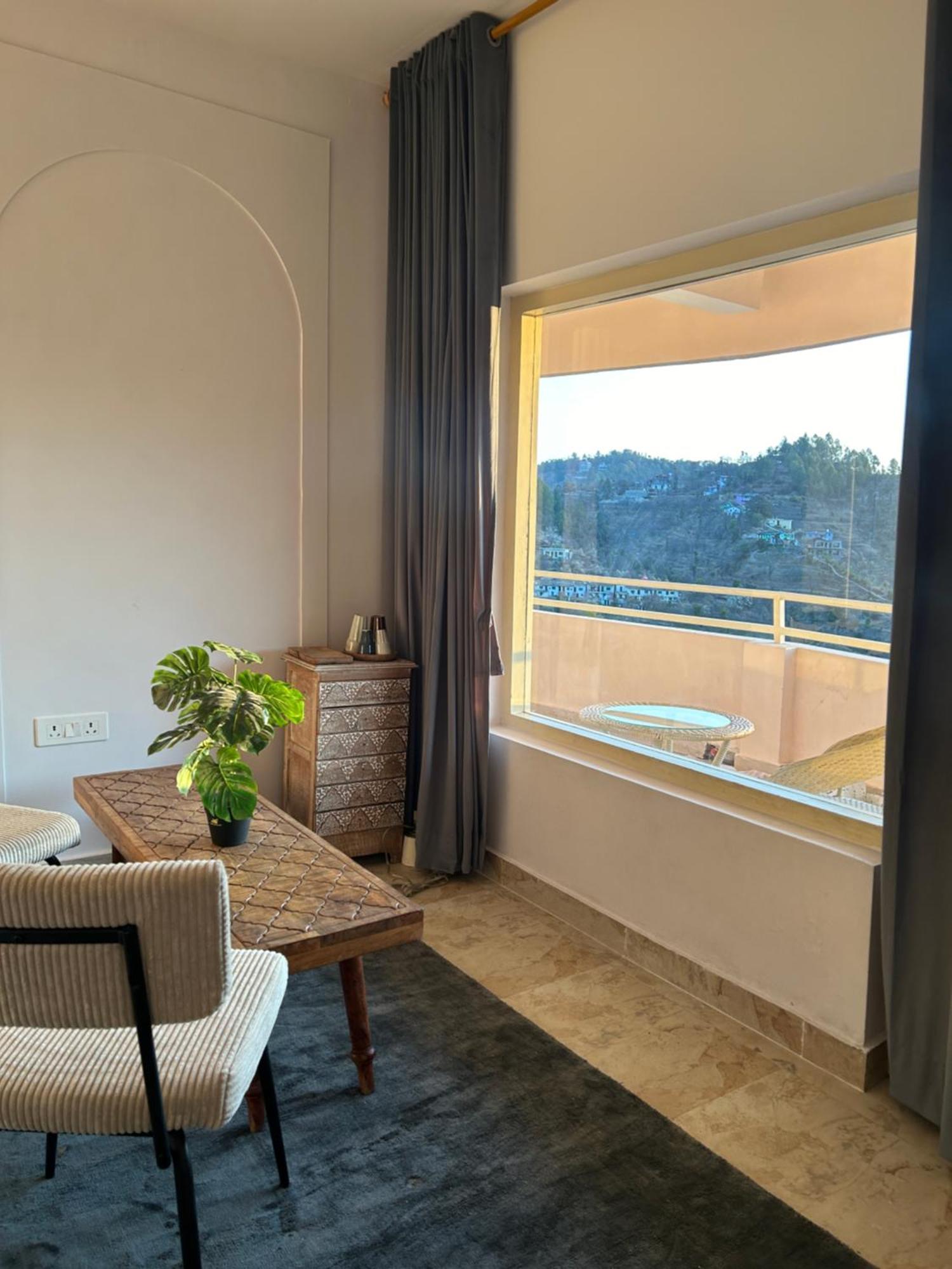 Nazaara -Thhpsociety - Mukteshwar - Witness The View From Your Bed Exteriör bild