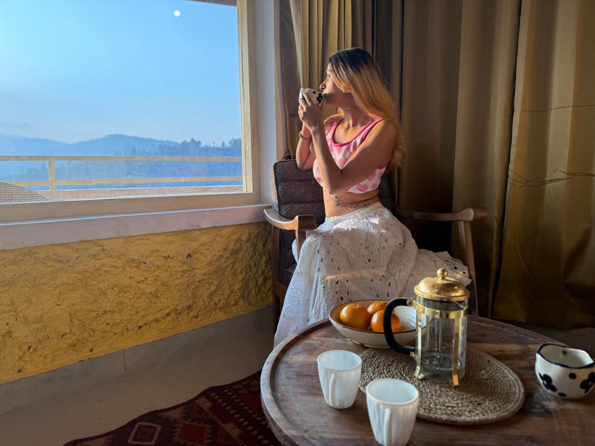Nazaara -Thhpsociety - Mukteshwar - Witness The View From Your Bed Exteriör bild